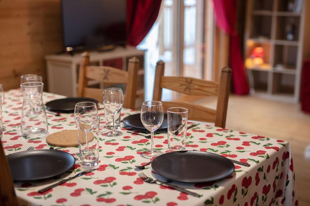 Charmant Appartement Dans Chalet, Coeur De Megève Extérieur photo